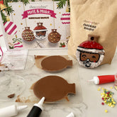 Melt and Make Your Own Chocolate Christmas Baubles